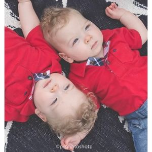 Garanimals 6-9 month Short Sleeve Polo Bodysuit